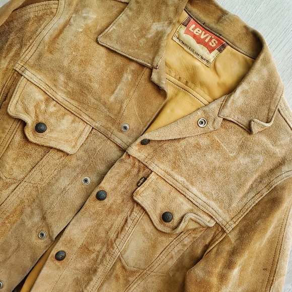 1960's Suede Levi's Vintage Jacket - Picture 2 of 8